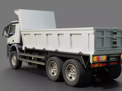 Mercedes Benz Arocs Tipper Truck 3D model