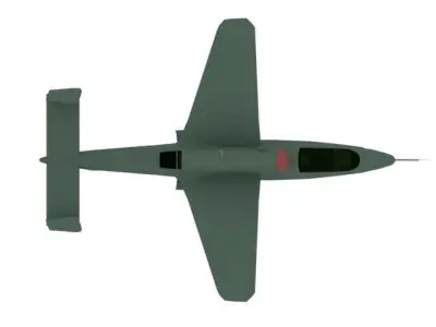 AIRCRAFT HE162 3D model