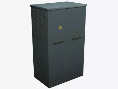  Electrical Box 1 Low-poly 3D model
