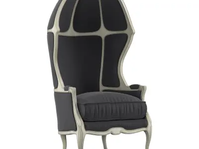 MINI VERSAILLES Armchair Low-poly 3D model