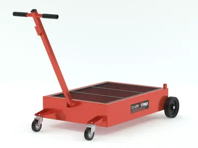 Garage Low Level Oil Drainer 3D model