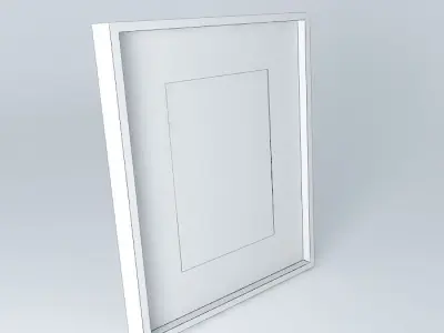 Crate and Barrel Benson 8x10 Frame Free 3D model