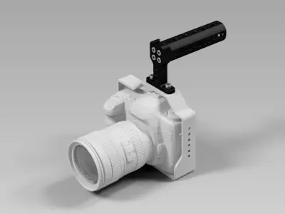 Camera Rig Top Handle 3D model