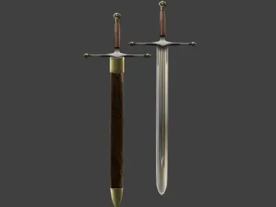 ICE SWORD NED STARK 3D model