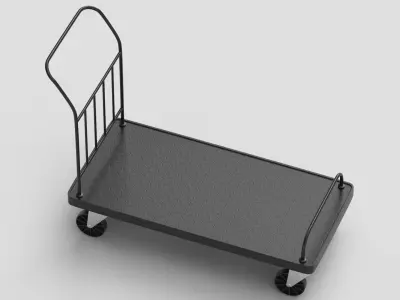 Roller Handcart 3D model