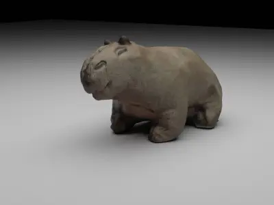 Capybara Free 3D model purchase