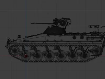 Scalable Marder A1 IFV 3D print model