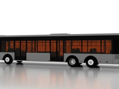 Bus Bogdan A80190 3D model