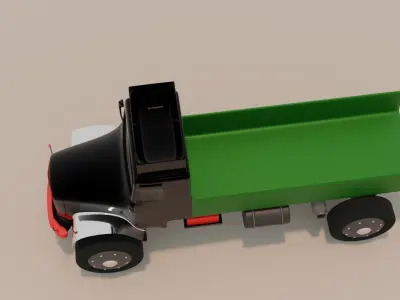 Totally rigged Truck model 3D model