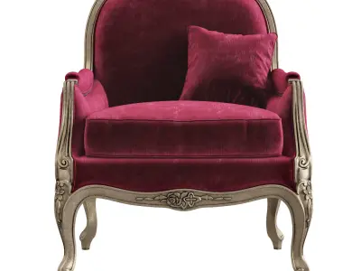 SALDA  Arredamenti Armchair art 7852 3D model