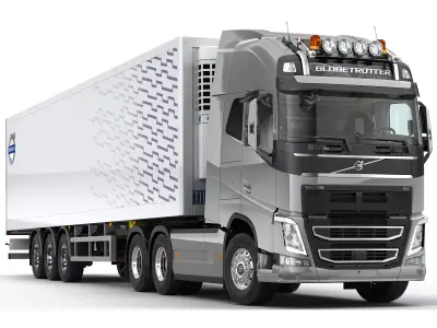 Volvo FH 6X4 Classic 3D model