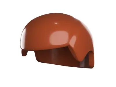 Custom 3D print Minifigure Accessory - Minifigure Hair S2 - 092 3D print model