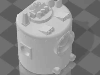 Robot Crawler Sentry 3D print model