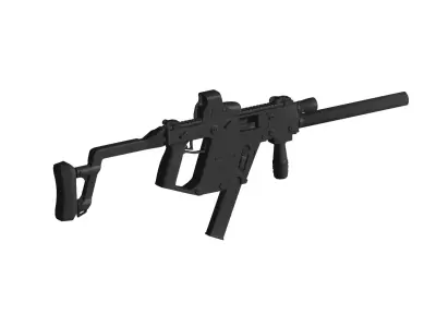 KRISS Vector submachine gun 3D model