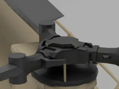 helicopter 3D model 7