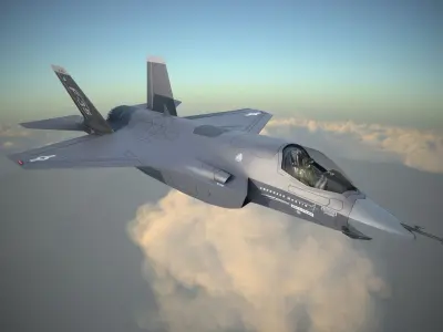 Lockheed Martin F-35B Lightning II 3D model
