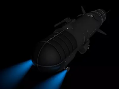 Space Ship Tuve A1 Free 3D model