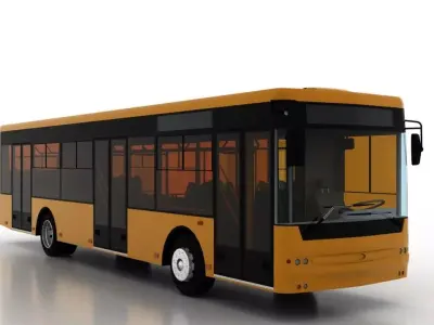Bus Bogdan A70112 3D model