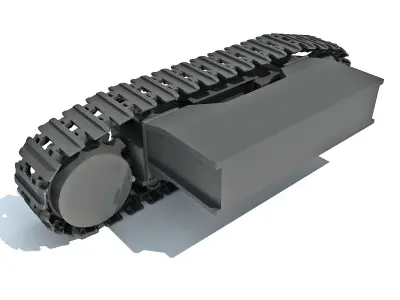 Excavator Track 3D model