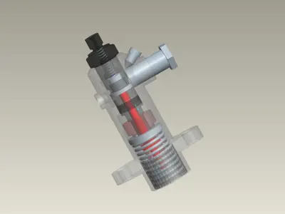fuel pump Free 3D model