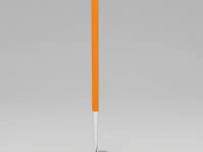 Garden hoe 3d model  3D model