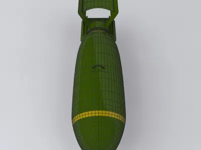 Bomb II WORLD WAR  3D model