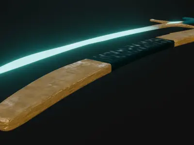 Fantasy Kilij Low-poly 3D model