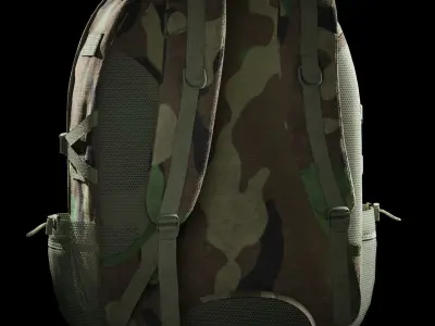 Backpack HAKKI 3D model