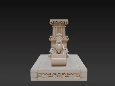 Ancient Roman Table Ornament Decorative Series 2 3D print model