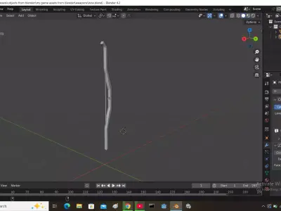 classic bow 3D model