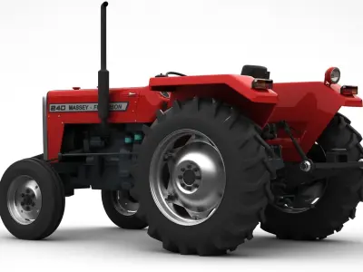 Massey Ferguson 240 1996 3D model