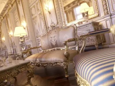  Shangri-La Hotel, Paris - VIP Lounge 