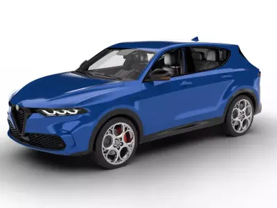 Alfa Romeo Tonale Plug-In Hybrid Q4 2023 3d model 3D model