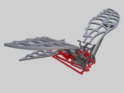 Bionic Flying Vehicle 3D model