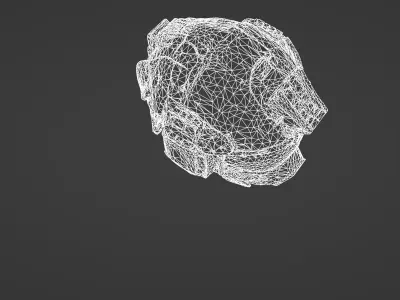 Advanced Tactical Combat Helmet  Sci-Fi Military Gear 3D model