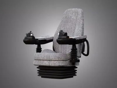 Vehicle Seat - A1 3D model