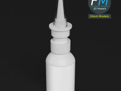 Pharmaceutical spray 3D model