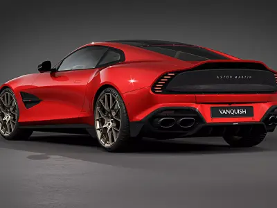 2025 Aston Martin Vanquish 3D model