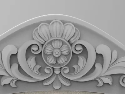 Antique Chair 3D model