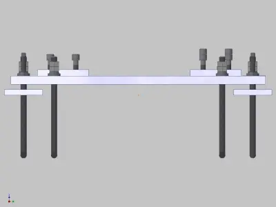 26385-ROBOT BASE ZX165U-H100 3D model