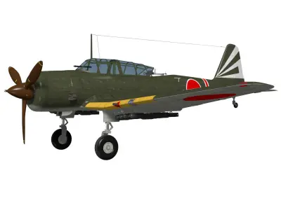 Ki51 Sonia 3D model buy