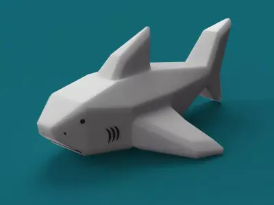 Shark 3D print model