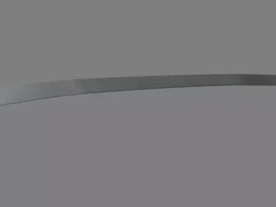 Front Lip Porsche 911 Carrera S 2015 Low-poly 3D model