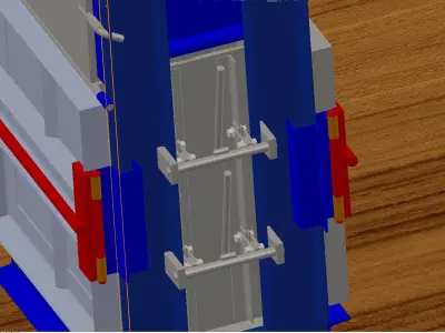 Scrap press 3D model