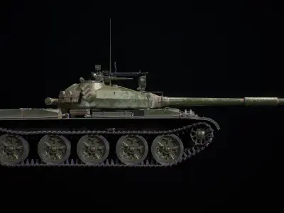  T62-M - Object 166 M6 - Main Soviet Union Battle Tank PBR 