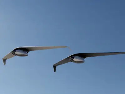 ARKTURIAN UAV Low-poly 3D model