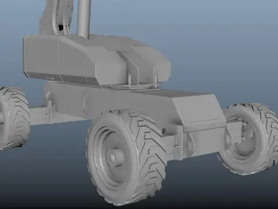 JLG 1500SJ Telescopic Boom Lift 3D model