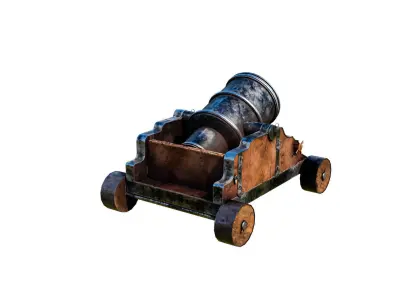 Old Mortar Free low-poly 3D model