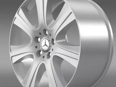 Mercedes Benz S 600 guard rim 3D model