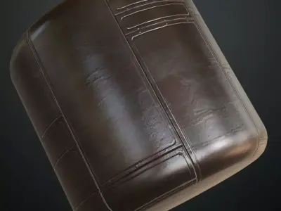 Industrial Rectangular Metal Panels PBR Seamless Texture